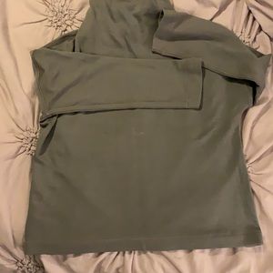 Lululemon bell sleeve sweatshirt purple grey